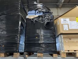 Palle ramme med lagerinventar