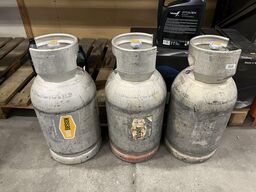 3. Stk. Gas flasker 