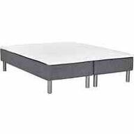 Nordisk Fjer boxmadrasseng med stålben og top 180x200 cm 