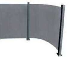 2 stk Buede Nordic Glashavehegn Røgfarvet 93x100 cm