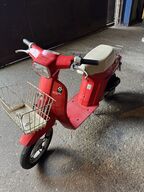 Knallert HONDA MELODY mini (momsfri)