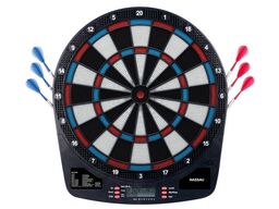 Elektronisk dartspil. Inkl. 6 pile og 24 stk. ekstra spidser.