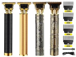 4 stk. Hårtrimmere med opladeligt batteri.