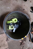 Spand med 3 stk. ladere RYOBI