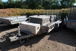 Trailer IFOR WILLIAMS Gp 106 Gm, tagpladerne medfølger