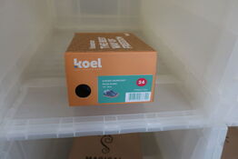 Sko KOEL Dylan Suede 110 - Blue Str: 24