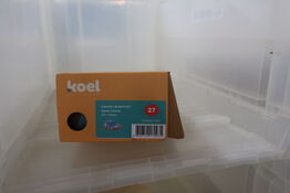 Sko KOEL Dylan Textile 180 - Celeste Str: 27