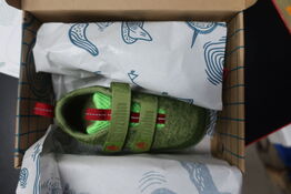 Sko AFFENZAHN Sneaker Knit Happy Dragon Green Str: 28
