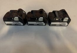 3 stk. Hikoki BSL1850 Li-Ion Batteri 5,0Ah (18V)