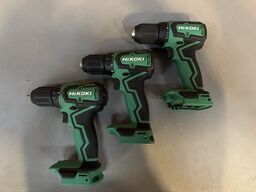 3 stk. Akku boremaskine, HIKOKI DS18DD