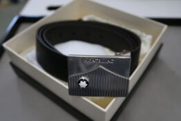 Læderbælte MONTBLANC 35mm. MB199108