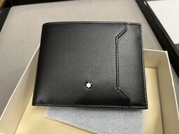 Pung MONTBLANC Wallet 6cc Black MB198745