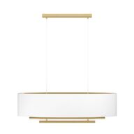 2 stk. eglo pinetara hvid messing langbords pendel(ubrugt)