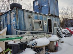 Container med indhold. 