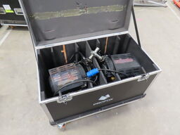 2 stk. Fresnel lamper i Flightcase - DESISTI LEONARDO 2kW