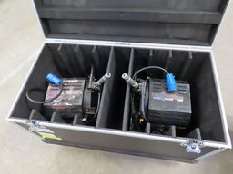 2 stk. Fresnel lamper i Flightcase - DESISTI LEONARDO 2kW