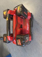 Ladestation, MILWAUKEE M18 PC6 med 4 stk. batterier