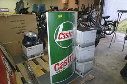 LED-lysskilt m/CASTROL logo ca. 90x42cm 9W 230V