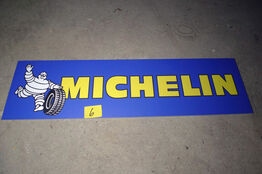 Skilt m/MICHELIN logo ca. 50x15cm