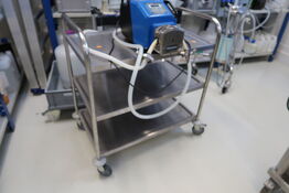 Opbevaringsvogn uden indhold