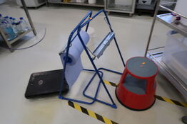 Elefantfod, 2 stk. afrullerstativer