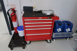 Værktøjsvogn med indhold TC STRASSE