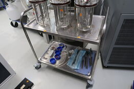 Opbevaringsvogn uden indhold