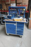 Arbejdsbord BLIKA inkl. indhold