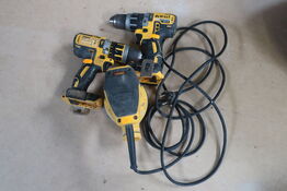 Elværktøj DEWALT sliber og skruemaskiner