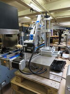 Flad label maskine