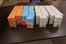 4 varianter te - 13 ks. af hver smag (52 ks. i alt)