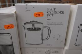 10 stk. PAPER & TEA Cylinder Pot Small - tekande med si
