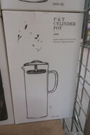 8 stk. PAPER & TEA Cylinder Pot Large - tekande med si