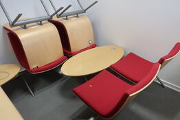 3 stk. sofaer EFG samt 2 stk. borde 