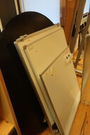 Div. Whiteboards samt spisebordsplade