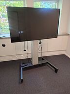 Mødeskærm med stativ  PHILIPS  55" 