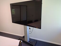 Mødeskærm med stativ  SAMSUNG  65"