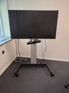 Mødeskærm med stativ  SAMSUNG  55" 