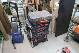 Værktøjskasser på vogn MILWAUKEE