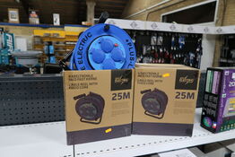 2 stk. kabeltromler BLUE ELECTRIC