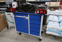 Værktøjsvogn uden indhold