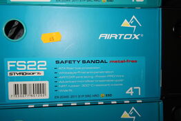 Sikkerhedssandal AIRTOX FS22 Str: 47
