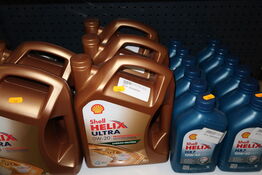 3 dunke olie SHELL HELIX Ultra 0W-20 5L