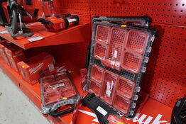 3 stk. sortimentskasser MILWAUKEE