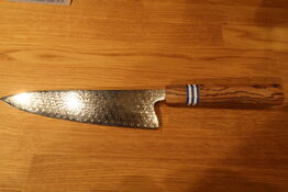 Riceknife Damaskus kokkekniv 218 mm. - Valkyrie II. 2023