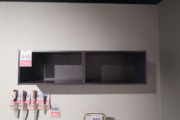 2 stk. Væghængte reolkasser 