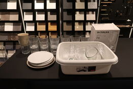 Diverse glas & service 