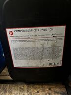 40L olie TEXACO Compressor Oil Ep VDL 100
