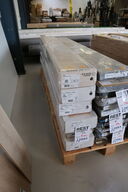 6 pakker gulv OAK Matt White Lacquer