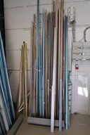 Stativ med div. Lister